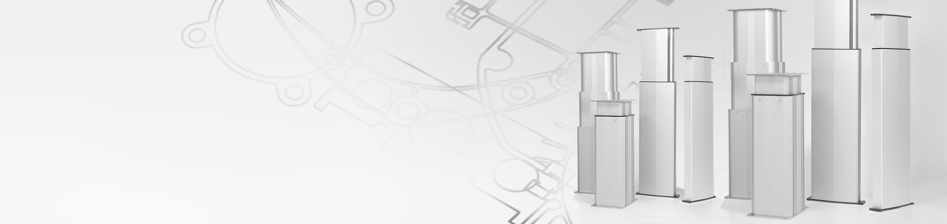 As specialists in the technologies of motion and lifting our aluminium profiles are firmly established on the market.